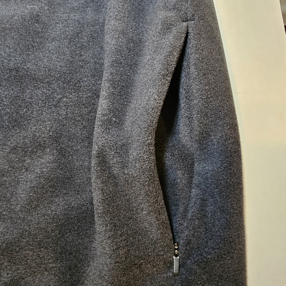 Mack Weldon Men's XXL Thermalite Fleece Vest Gray Zip Up Pockets - Picture 2 of 6